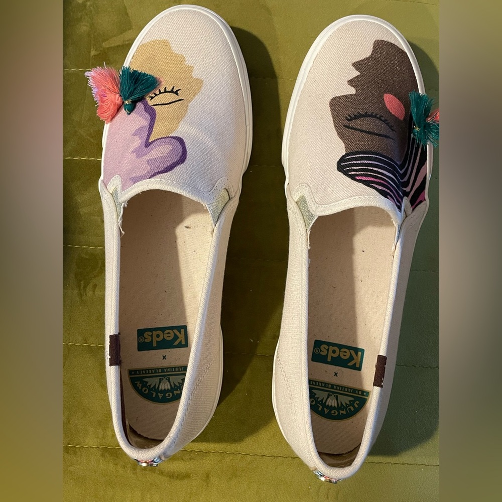 ✨ Keds x Jungalow by Justina Blakeney Slip-On Sneakers | Size 10 | Never Worn